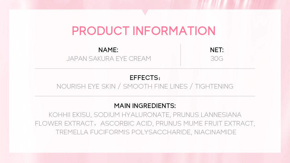 Hestia™ Japanese Cherry Blossom Eye Cream